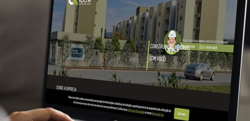 Novo site da Olavo Rocha Construtora
