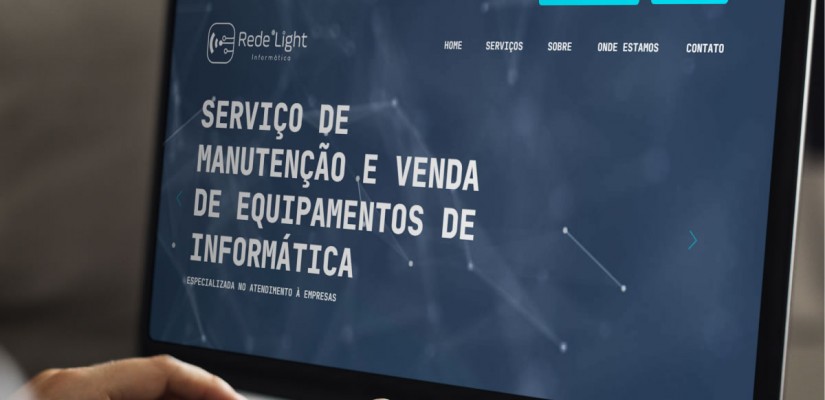 Novo site da Rede Light