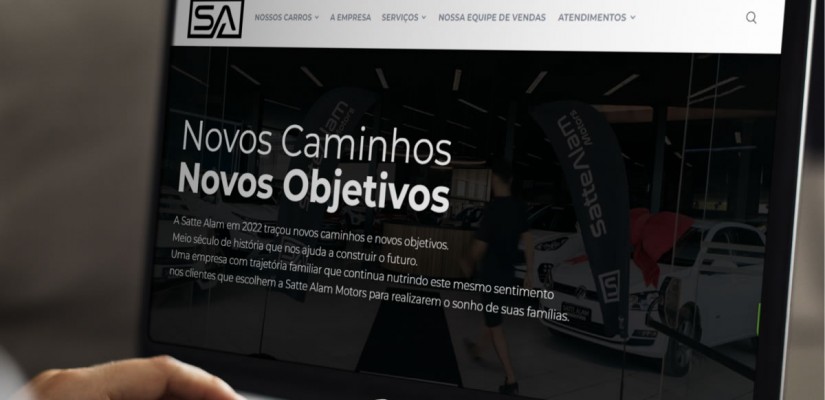 Novo site da Satte Alam Motors